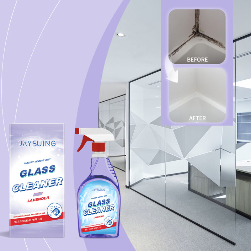 Lavender Glass Cleaner for Dust, Dirt & Oil Removal - Scented Household Spray - Image 2