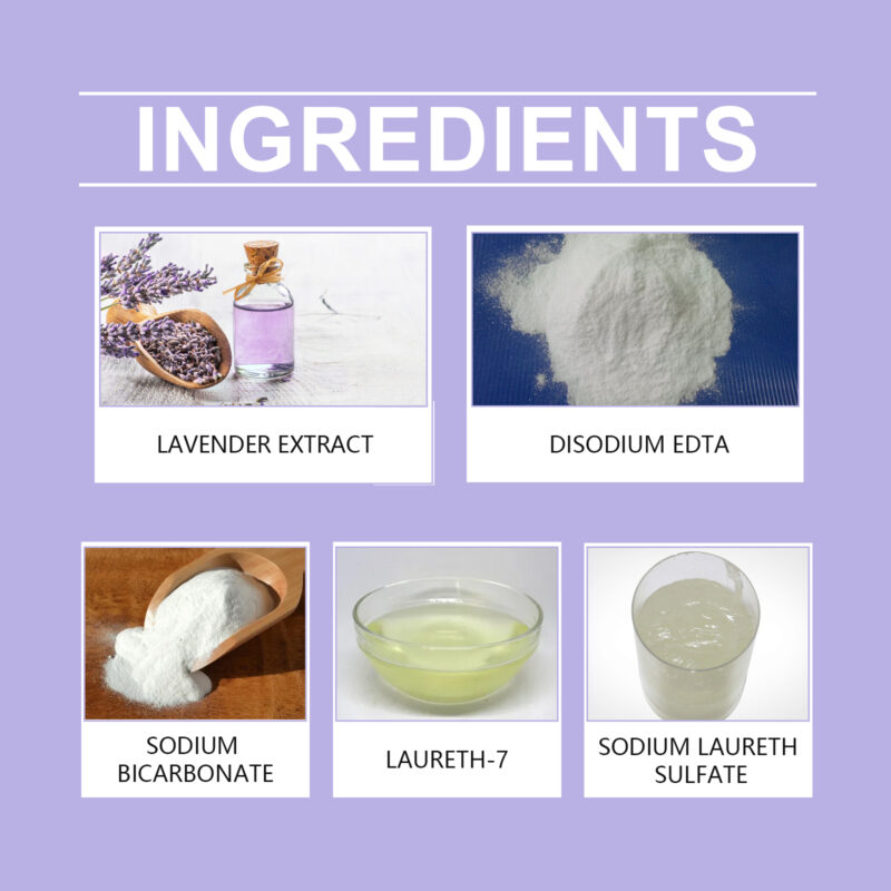 Lavender Glass Cleaner for Dust, Dirt & Oil Removal - Scented Household Spray - Image 5