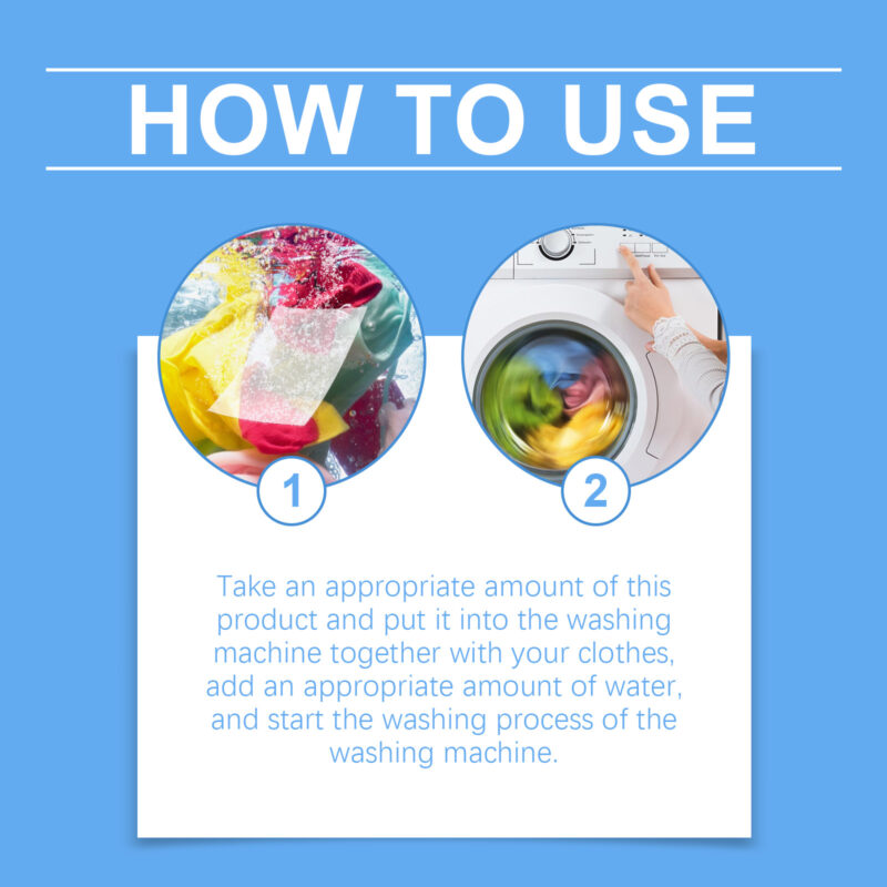Laundry Detergent Tablets for Odor & Stain Removal with Fresh Fragrance - Image 6
