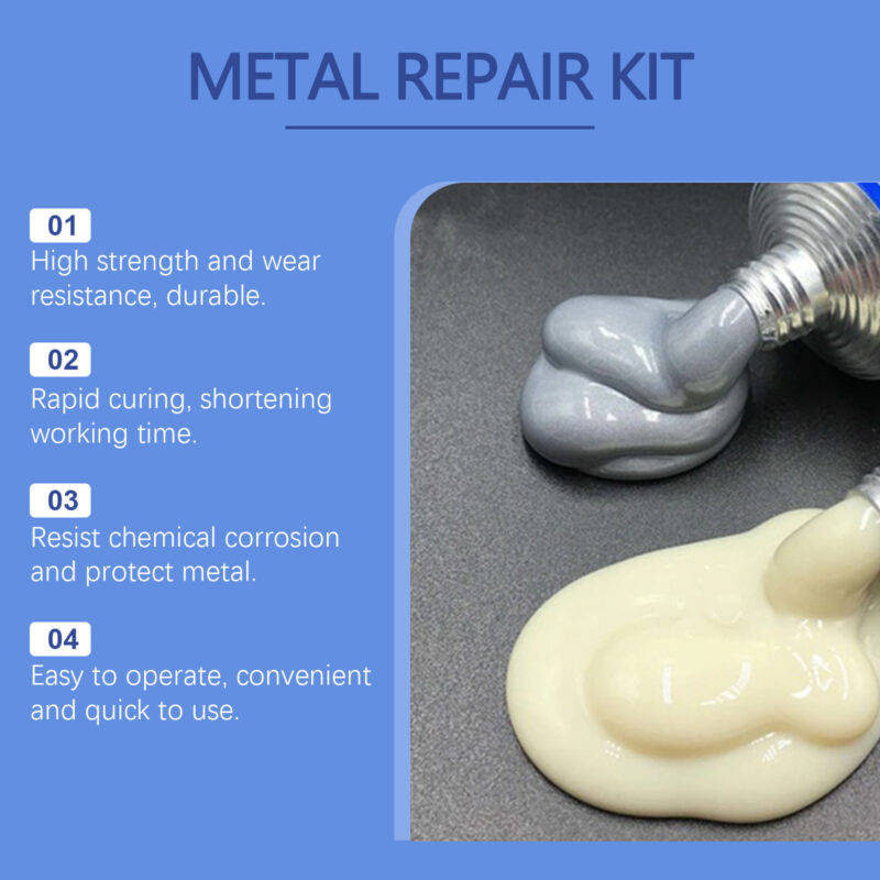 20g Cast Iron Sealant AB Glue for Leaks, Metal Bonding & High-Temp Repair - Image 4