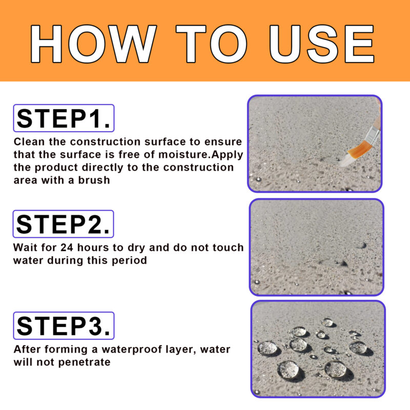 Transparent Waterproof Sealant for Kitchen, Bathroom, Tile & Exterior Walls - Image 5